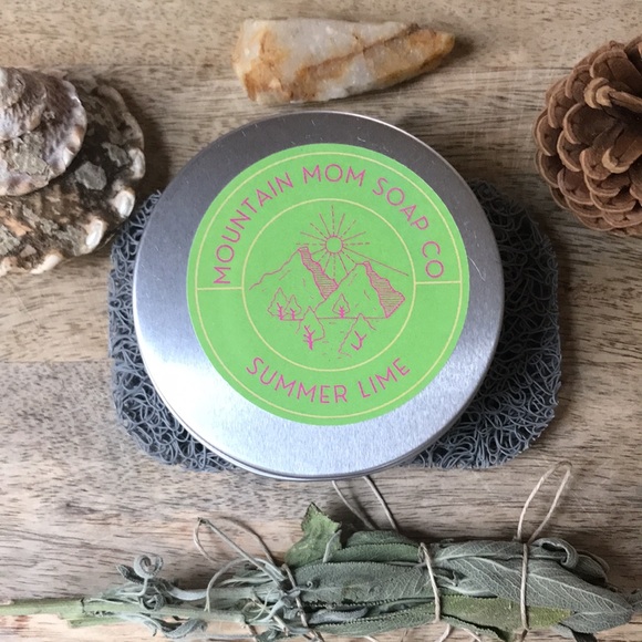4 oz SUMMER LIME body butter/ Mountain Mom Soap Co - Picture 7 of 9